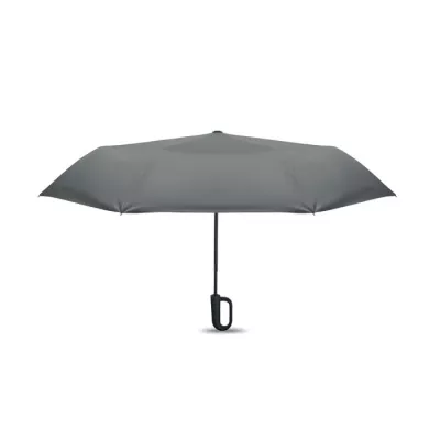 Parasol składany wiatroodporny 21" z RPET UMKRAB - Szary (MO2692-07)