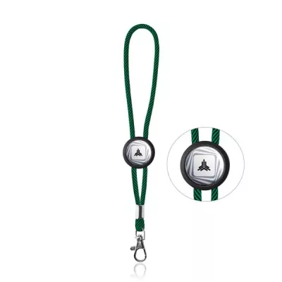 Regulowana smycz sznurkowa z karabińczykiem - Czerwony (IP14081352)