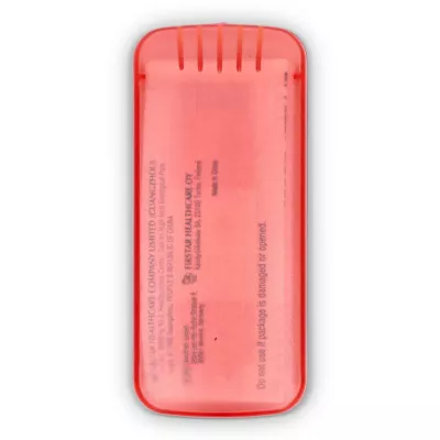 Pudełko z 5 plastrami z polietylenu (56 × 18 mm) - czerwony (LT90320-N0021)