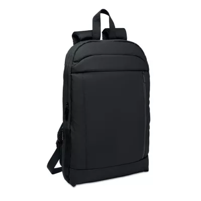 Plecak na laptop 16" rozszerzany z RPET XPANDA - Czarny (MO2753-03)