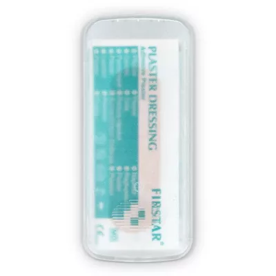 Pudełko z 5 plastrami z polietylenu (56 × 18 mm) - biały (LT90320-N0001)