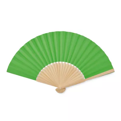 Wachlarz bambusowy z papierem FANNY PAPER - Limonka (MO6828-48)