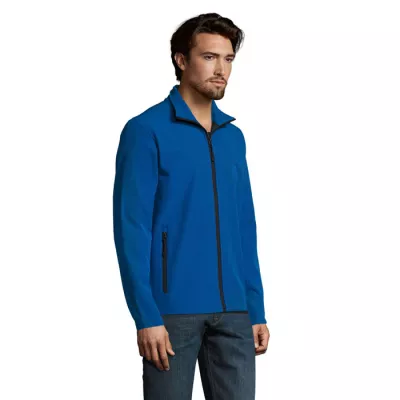 Kurtka softshell męska 2-warstwowa Sol's RACE - Niebieski (S01195-RB)