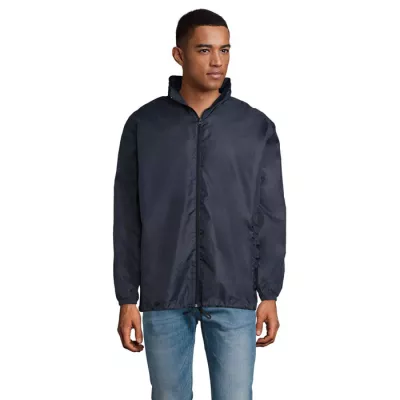 Wiatrówka unisex z kapturem 210 g/m² Sol's SHIFT - French Navy (S01618-FN)