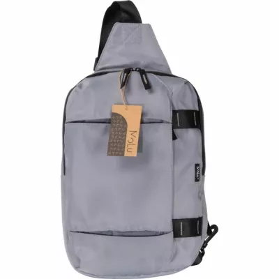 Torba z nylonu z recyklingu SAINT - HUBERT MoLu - szary (498307)