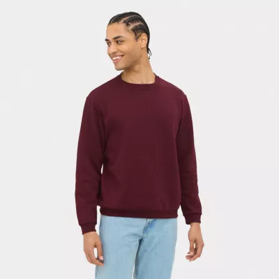 Bluza męska z okrągłym dekoltem 260 g/m² Sol's SPIDER - Oxblood (S01168-OX)