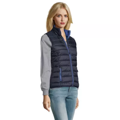 Kamizelka pikowana damska Sol's WAVE WOMEN - Granatowy (S01437-NY)