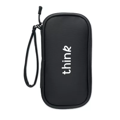 Etui na akcesoria z RPET 600D ALLTHERE - Czarny (MO2859-03)