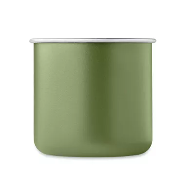 Kubek ze stali z recyklingu 300 ml CARIBU - Ciemnozielony (MO2226-60)