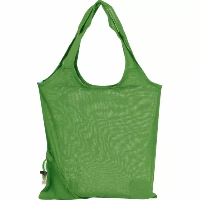 Torba bawełniana z recyklingu 118 g/m2 Modena - zielony (526209)