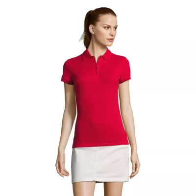 Koszulka polo damska piqué 170 g/m² Sol's PASSION - Czerwony (S11338-RD)