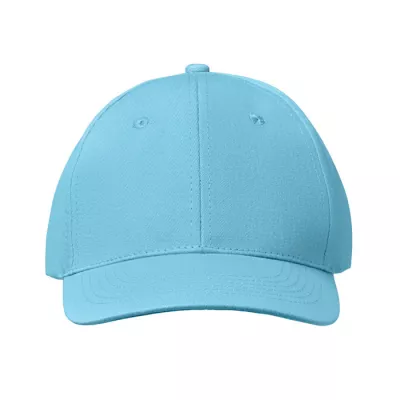 Czapka z daszkiem bawełniana 160 g/m² BASIE APOLLO - Baby Blue (MO8834-66)
