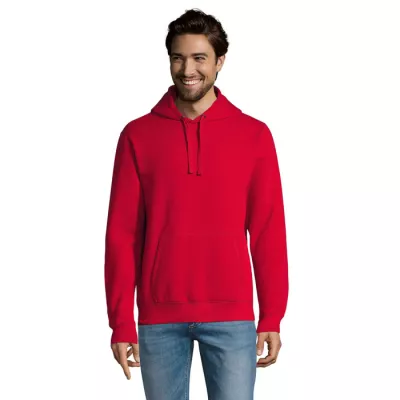Bluza męska z kapturem 280 g/m² Sol's SPENCER - Czerwony (S02991-RD)