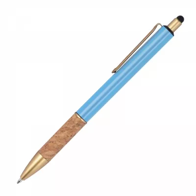 Długopis metalowy touch pen MARIAN - jasnoniebieski (1369024)