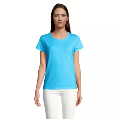 Koszulka damska 150 g/m² Sol's CRUSADER WOMEN - Aqua (S03581-AQ)