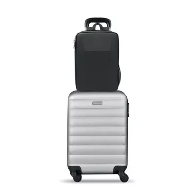 Plecak na laptop 15" RPET z twardym frontem 15 l NOVIX - Czarny (MO3186-03)