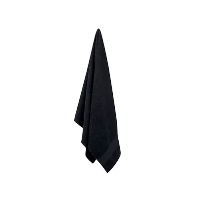 Ręcznik frotte organiczny 70x140 cm 360 g/m² PERRY - Czarny (MO9932-03)