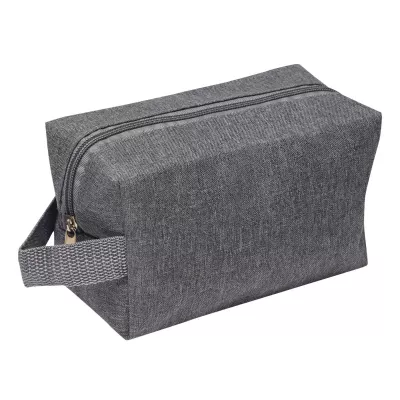 Kosmetyczka CANNES z poliestru z recyklingu (rPET) - szary (56-0810551)