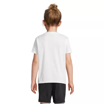 Koszulka sportowa dziecięca Sol's SPRINT KIDS - Bialy (S04773-WH)