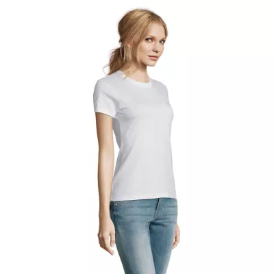 Koszulka damska 190 g/m² Sol's IMPERIAL WOMEN - Bialy (S11502-WH)