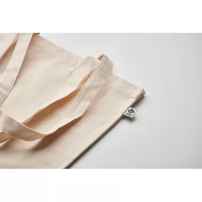 Torba na zakupy z bawełny organicznej 220 g/m² BENTE - Bezowy (MO2196-13)