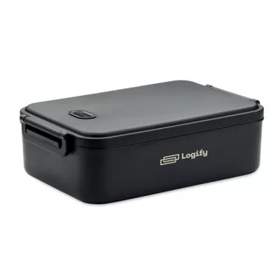 Lunchbox hermetyczny 2200 ml INDUSMAX - Czarny (MO2290-03)