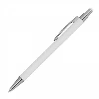 Długopis metalowy touch pen soft touch PAULA - biały (1096406)