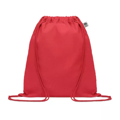 Torba z bawełny organicznej 140 g/m² YUKI COLOUR - Czerwony (MO6355-05)