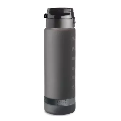 Butelka sportowa z RPET 1000 ml LEVEL - Czarny (MO2409-03)