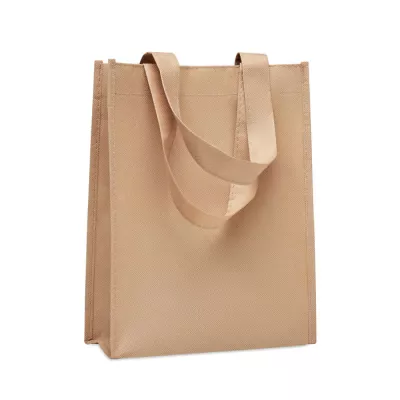 Torba prezentowa z włókniny RPET 80 g/m² LITAS - Kosc Sloniowa (MO2698-53)