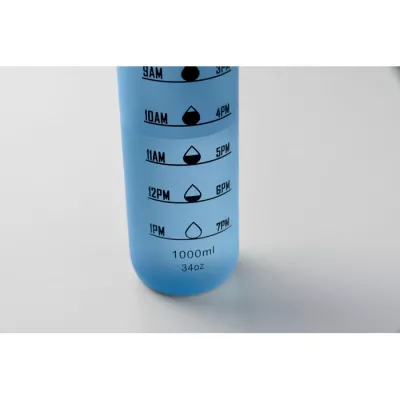Butelka sportowa RPET 1000 ml ISFORDEN MARK - Przezroczysty Blekitny (MO2672-52)