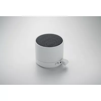 Głośnik bezprzewodowy w metalowej obudowie 3W RECAR - Bialy (MO2800-06)
