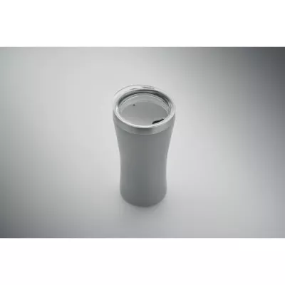 Kubek termiczny ze stali z recyklingu 160 ml OZ - Szary (MO2326-07)