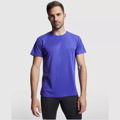 Imola sportowa koszulka dziecięca z krótkim rękawem - Navy Blue (K0427-NAVYBLUE)