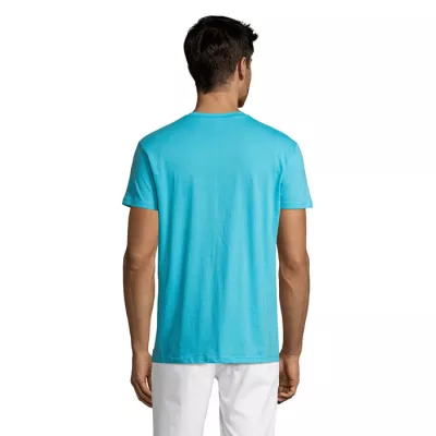 Koszulka unisex bawełniana 150 g/m² Sol's REGENT - Niebieski Atol (S11380-AL)