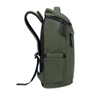 Plecak na laptop 15" z PU BOULDER - Ciemnozielony (MO3122-60)