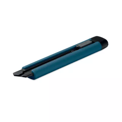Nóż z 2 zapasowymi ostrzami BLADE + - Niebieski (MO2769-04)