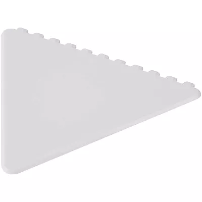 Frosty triangular recycled plastic ice scraper - Biały (21049801)