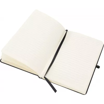 Notatnik A5 w linie SCARLETT - czarny (2763603)