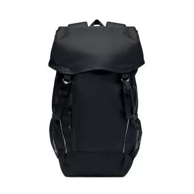Plecak z RPET na laptop 15" 15 l SIENA - Czarny (MO3103-03)