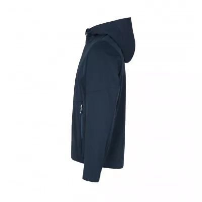 Kurtka dziecięca ID softshell z kapturem 40836 185 g/m² - Navy (40836-NAVY)