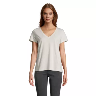 Koszulka damska V-neck Sol's REGENT V WOMEN - Off-White (S04766-WW)