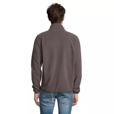 Polar męski RPET 280 g/m² Sol's FACTOR MEN - Szarość Węgla Drzewnego (S03823-CR)