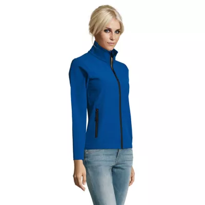 Kurtka softshell damska 2-warstwowa Sol's RACE WOMEN - Niebieski (S01194-RB)