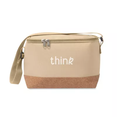 Torba chłodząca RPET z korkowym dnem 5 l KOELER - Khaki (MO2504-39)