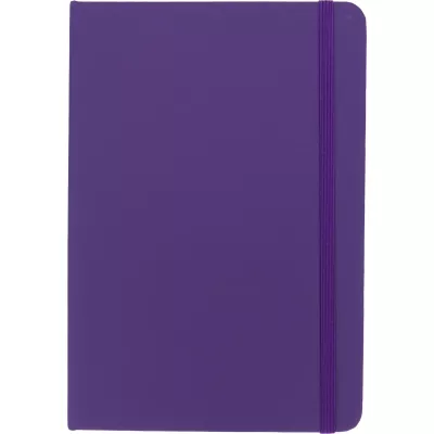 Notatnik A5 w linie z materiałów z recyklingu DOMINIK - fioletowy (2526112)