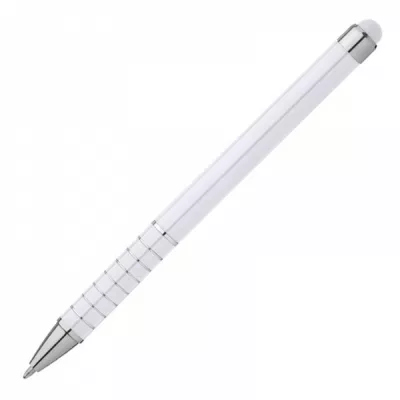 Długopis metalowy touch pen LUEBO - biały (041806)