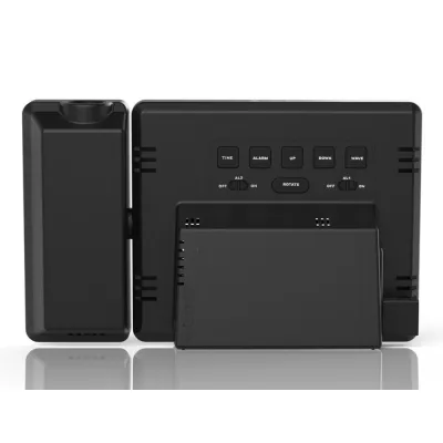 Zegar, budzik z projektorem Hama Plus Charge - czarny (VH062-03)
