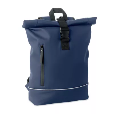 Plecak na laptop 15" z PU z odblaskiem LAPTOSA - Niebieski (MO2581-04)