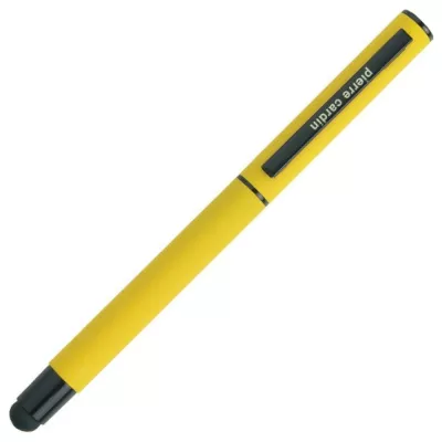 Pióro kulkowe touch pen soft touch CELEBRATION Pierre Cardin - żółty (B0300600IP308)